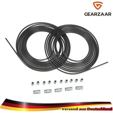 10m Bremsleitung Bremsrohr Ø 4,75mm Stahl + 10 Verschraubungen Auto