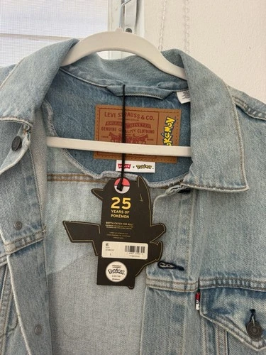 Levi's x Pokemon Pikachu denim jacket Brand new with tags never worn  image 4
