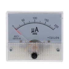 85C1 uA Micro Ammeter Display Tester DC Analog Panel High Precision