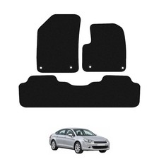 for Citroen C5 2008 to 2017 Tailored Black Car Floor Mats Carpets 4 piece Set