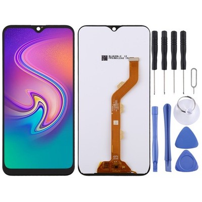 Schwarz Vollbaugruppe Ersatz Bildschirm mit Digitizer für Infinix S4 X626