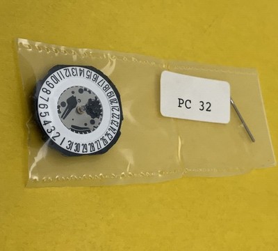 NEW HATTORI PC32 WATCH MOVEMENT. DATE @ 6 xx