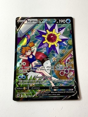 Starmie V TG13/TG30 Astral Radiance Trainer Gallery Illustration Rare Pokemon NM