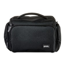 onn 11" Padded Camera Bag, Black