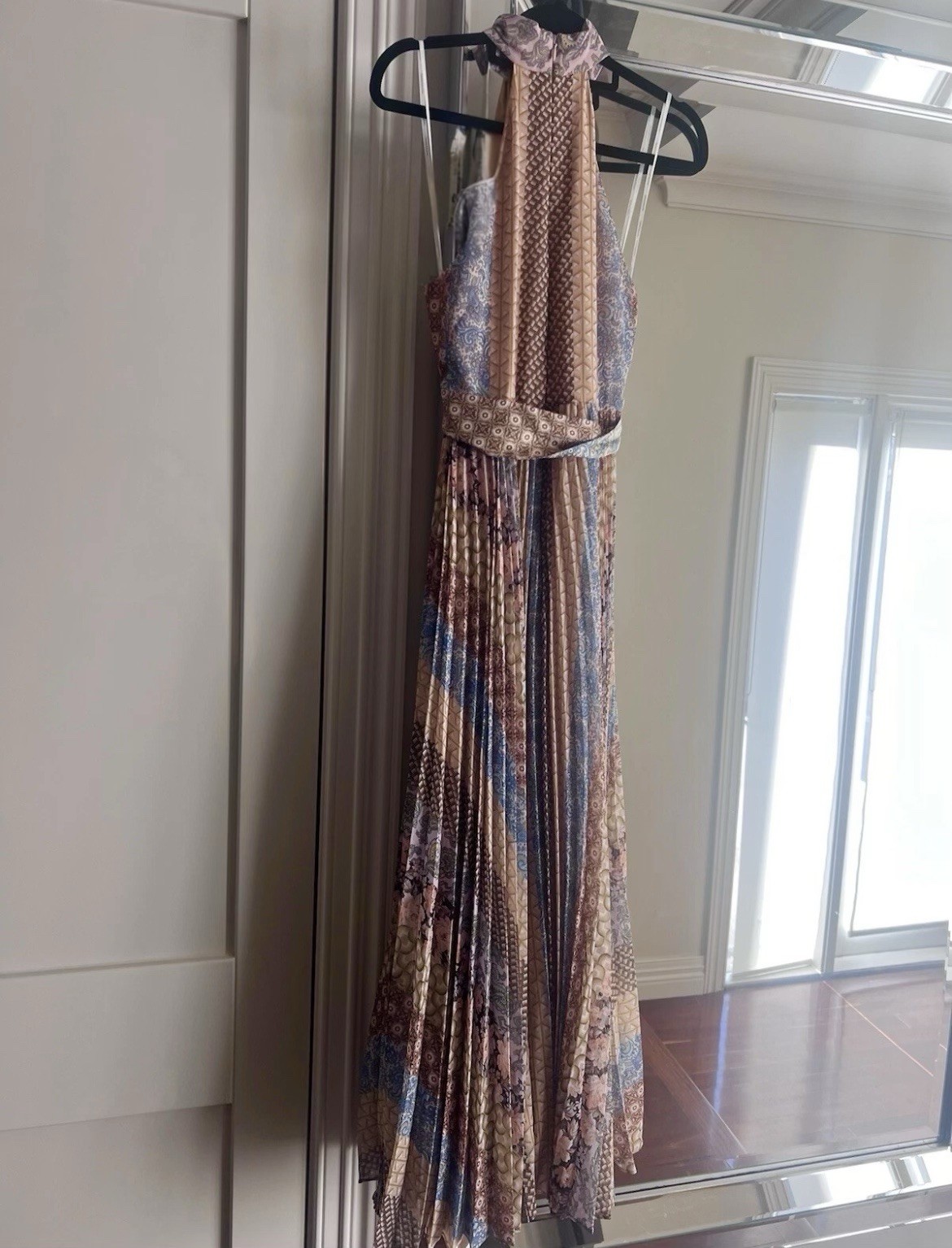 Zimmermann Sunray Picnic Patchwork Effect Midi Dr… - image 6