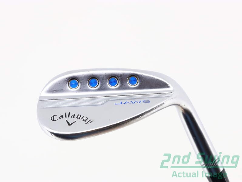 Callaway Jaws MD5 Platinum Chrome 58° Lob Wedge Steel Flex Right 34.5in