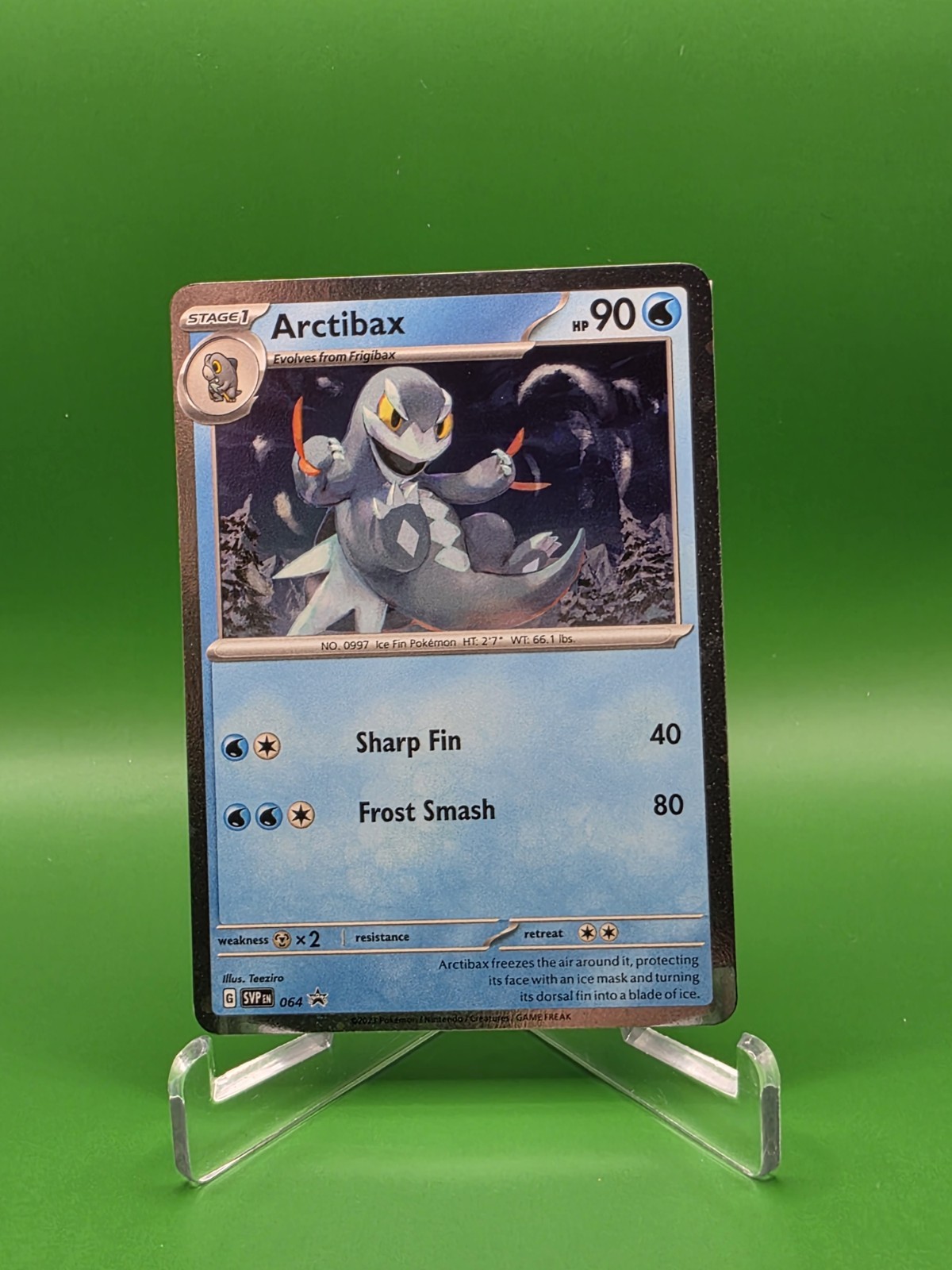 Arctibax (Cosmos Holo) 064 - Scarlet & Violet Black Star Promo - Pokemon TCG