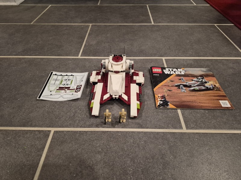 LEGO Star Wars  Republic Fighter Tank Set 75342 - Tank & Battle Droids Only!