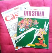 Asterix Sammlung Band 19 & 21 Der Seher / Das Geschenk Caesars Zustand 3-4