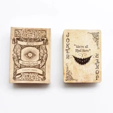 Vintage Alice Playing Cards Retro Poker Deck Magic Board Game Novelty Gift