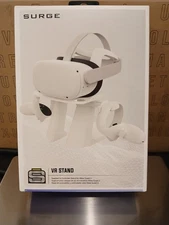 Surge VR Headset Stand White For Meta Quest 2