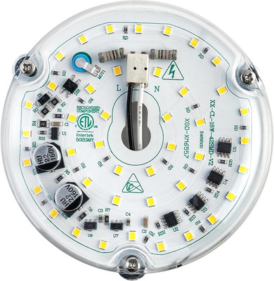 4 Inch LED Retrofit Light Kit for Ceiling Fan Light Replacement Panel PCB 18W 60
