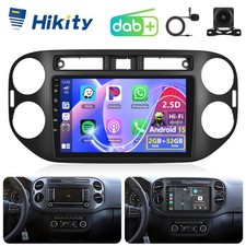 9" DAB+ CarPlay Android Autoradio Für VW Tiguan 5N 2011-2015 GPS Navi BT FM RDS