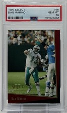 Dan Marino PSA 10- 1993 Score Select - Dolphins, Pitt, QB Rushmore, HOF