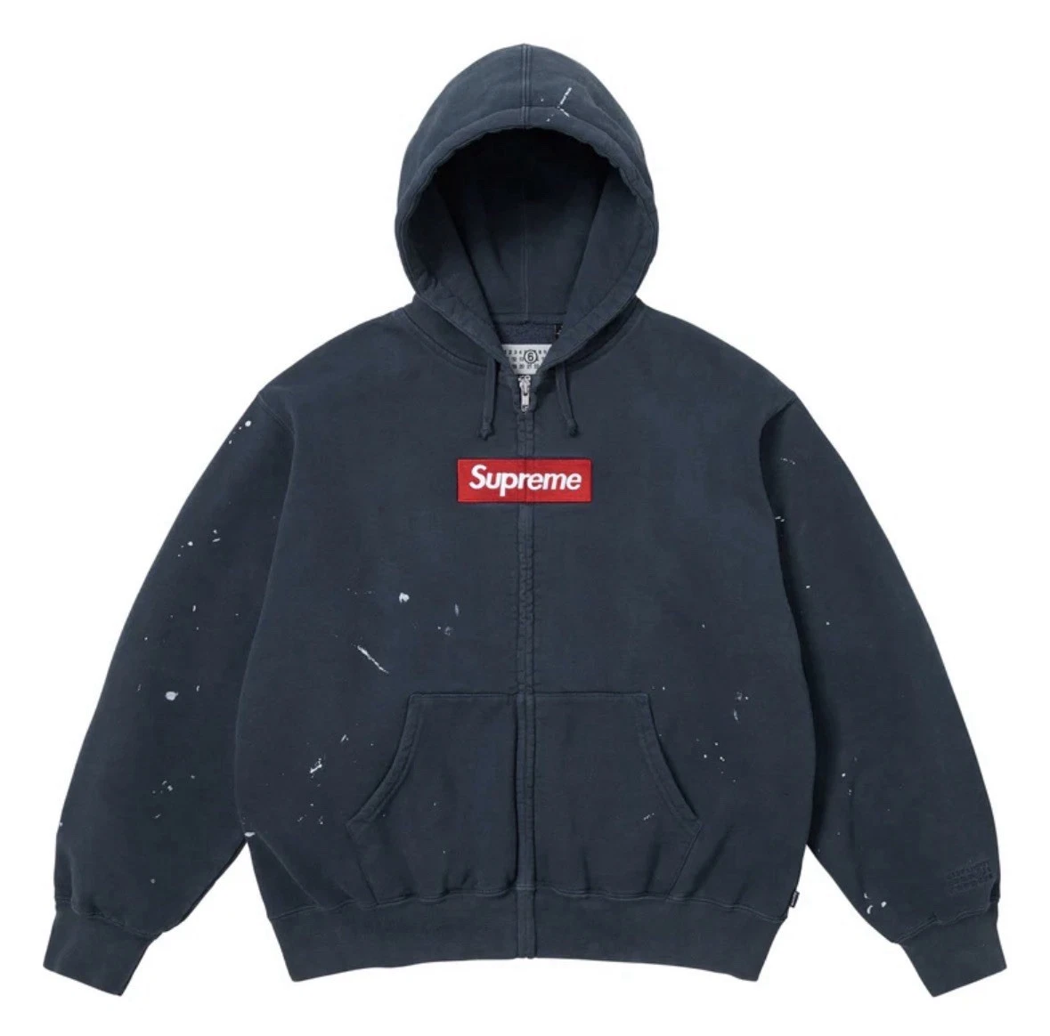 Felpa Con Cappuccio Pacsun Blu A Righe – Pullover Taglia Large – Unisex – Nuova Con Etichette