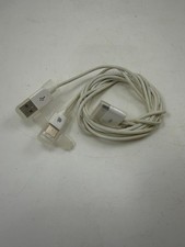 Original Apple iPod Dock Cable USB 2.0 FireWire 400 Y Split 30-Pin Squeeze