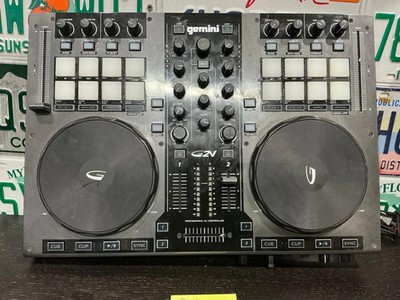 Gemini G2V MIDI DJ Mixer Controller Pro Audio 2-Channel AS-IS Pro