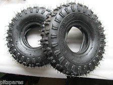 Mini quad atv  bike petrol scooter TYRE TIRE and TUBE x 2 inner tube 4.10 - 4