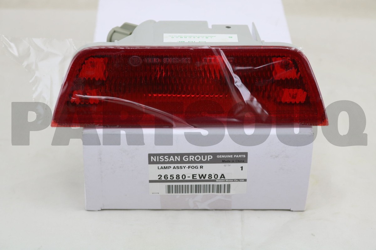 ほしみや 26580EW80A Genuine Nissan LAMP ASSY-FOG,REAR 26580-EW80A | eBay