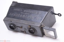   RICHARD LE GLYPHOSCOPE STEREO STEREOSCOPE 45X107MM CAMERA  3D VIEWER IN ONE