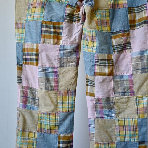 UNUSED, Jackson Matisse India madras patchwork trousers made in Japan, L, W33 - Picture 5 of 15