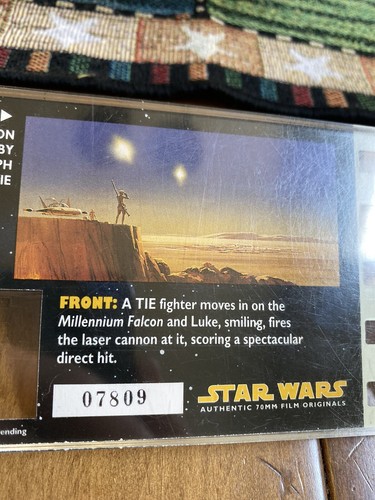 Star Wars authentic 7mm film original Luke Skywalker edition 07809 - Picture 4 of 5