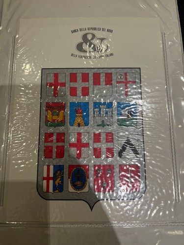 LEGA LOMBARDA - Album contenente francobolli, monete e cartamoneta - (7257) - 第 1/15 張圖片