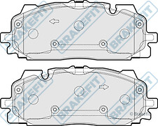 BRAKEFIT BRAKE PADS (FRONT) (R90) - PD3841