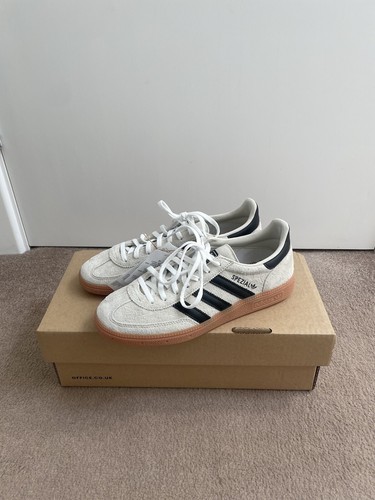Adidas Handball Spezial Aluminium Off White Black Gum W UK 6.5 - Picture 2 of 5