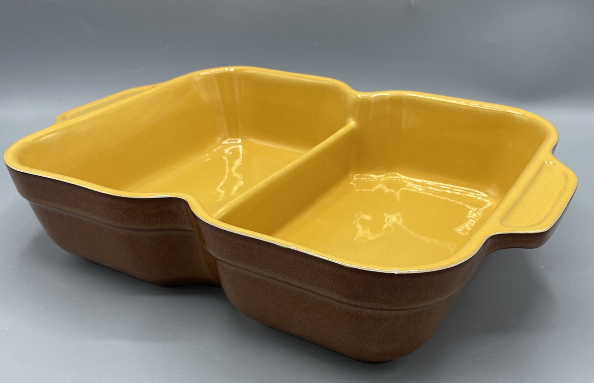 Denby Greenwich Divided Vegetable Dish Denby Greenwich Breakfast