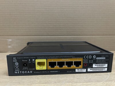 Netgear WNR2000v2 ohne Netzteil Netgear N300 WLAN Router Netgear WNR2000 v2