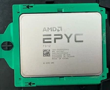 Unlocked AMD EPYC 7D12 1.10GHz-3.00GHz 32 core 64 Threads SP3 180W CPU processor