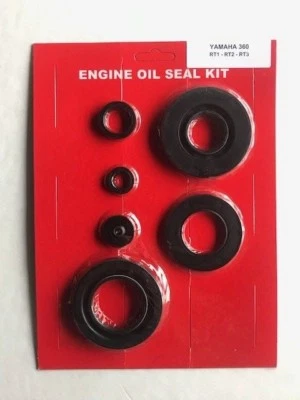 Yamaha 360 RT360 Engine Oil Seal Kit RT RT1 RT2 RT3 Crank Kick Shift Clutch Main - Bild 1 von 3