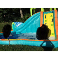 inflatable water slide no blower included