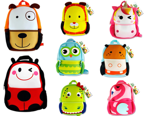 Mochila de los niños lindos Animales Niño Chicas Chicos Bolsos de viaje  mochila escolar Reino Unido | eBay