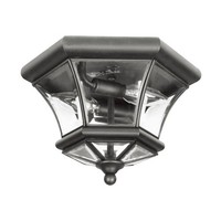 Livex Lighting 7052-04 Monterey 2 Light Outdoor/indoor Black Finish Solid Sale Livex Lighting 7052-04 Monterey 2 Light Outdoor/indoor Black Finish Solid Sale