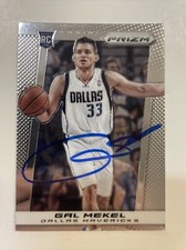 2013 Panini Prizm Gal Mekel Autograph Card #297 In Person M424