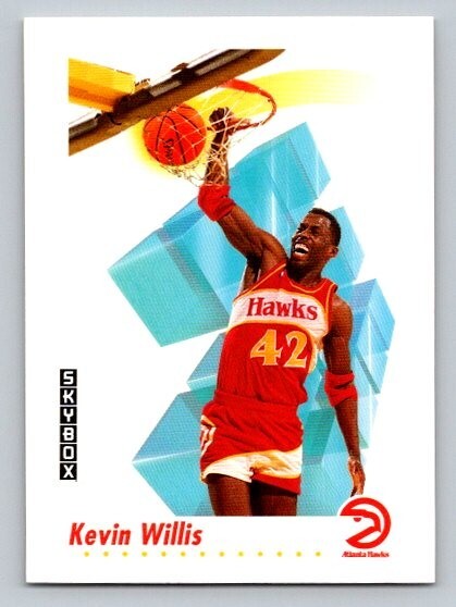 1991-92 Skybox Kevin Willis #11 Atlanta Hawks