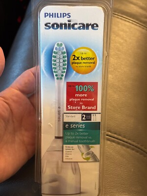 Philips Sonicare E Series Replacement Toothbrush Heads HX7002 New Sealed 2 Pack