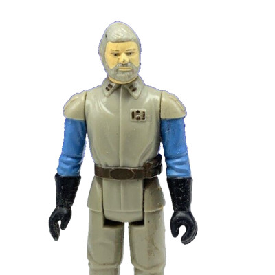 General Madine Star Wars action figure toy vintage Kenner 1983 gray beard rotj