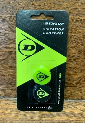 Dunlop Tennis Vibration Dampener, Dunlop Sports Flying D Dampener Yellow/Black