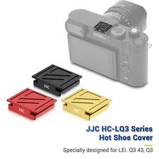 Metal Hot Shoe Cover Cap Full-Coverage Protector for Leica Q3 43 / Q3 Dustproof