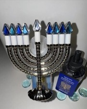 MENORAH BBW- Nightlight Wallflower Plug In. NEW -Hanukkah  Bulb Included-NEW