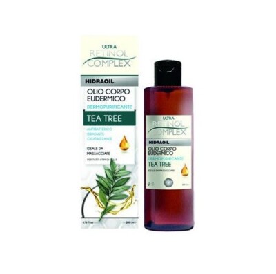 x Retinol Complex Ultra Hydraoil Eudermisches Körperöl Teebaum 200ml