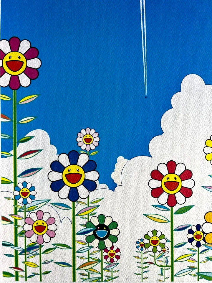 Litografía Takashi Murakami Mori Art Certificado de Autenticidad Original Numerado Limitado 200 Ex @ Foto 4 de 4