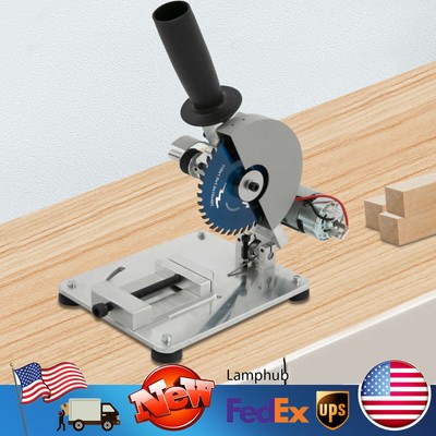 4'' Mini Table Saw Chop Saw Soft Metal Wood Plastic Cutting Machine 0-45 