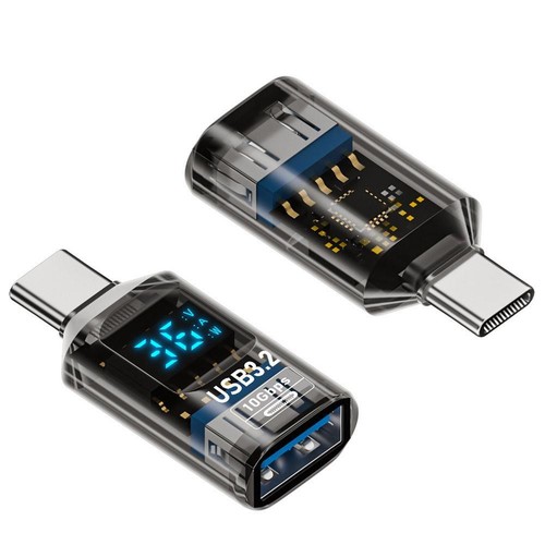 Digital Display Converter Head TYPE-C to USB Supports OTG Data Transfer 60 X7S3 - Zdjęcie 5 z 19