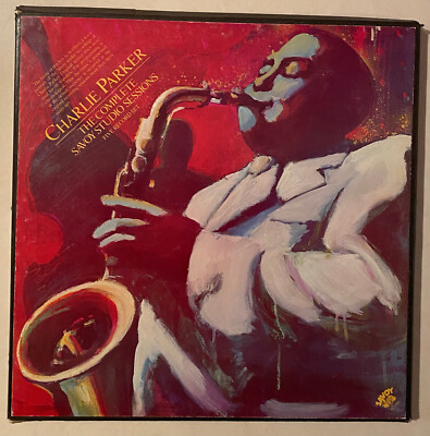 CHARLIE PARKER Complete Savoy Studio Sessions Miles Davis 5 x LP box set  VG+++