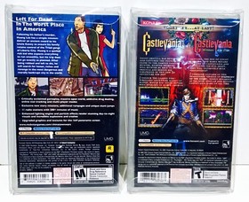 10 Box Protectors For PSP Video Games   Clear Playstation Portable Cases Sleeves