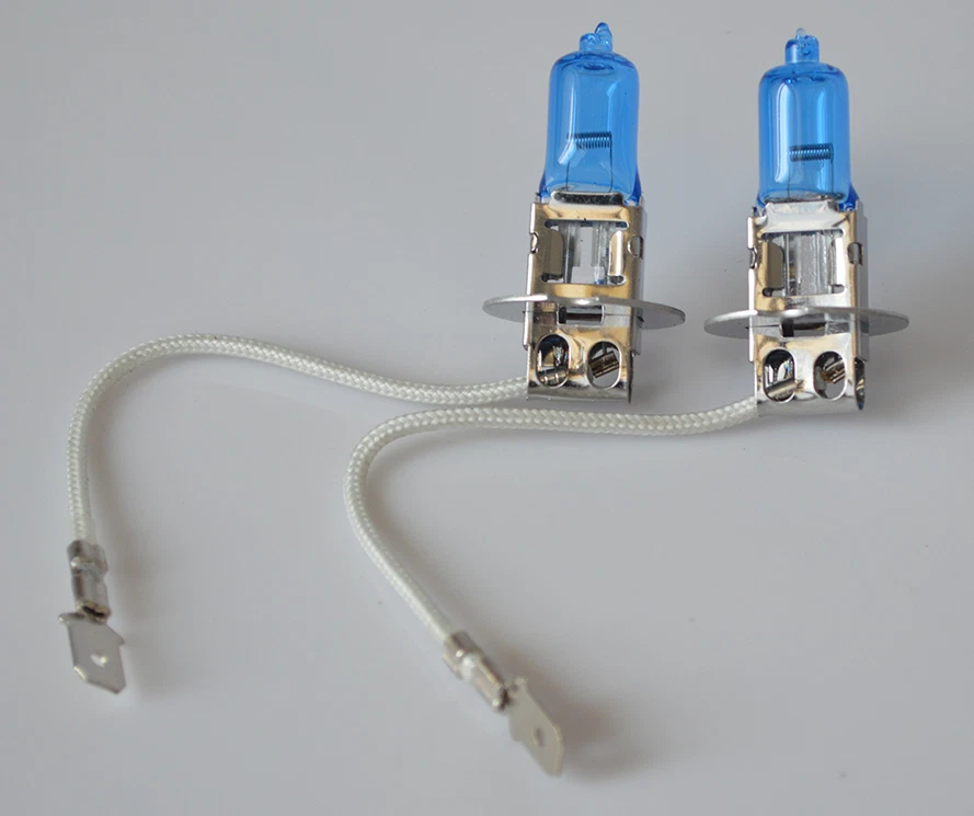 1x H3 12V 100W Xenon White 5000k Halogen Fog Car Headlight Lamp Globes Bulbs HID - Image 2 of 4